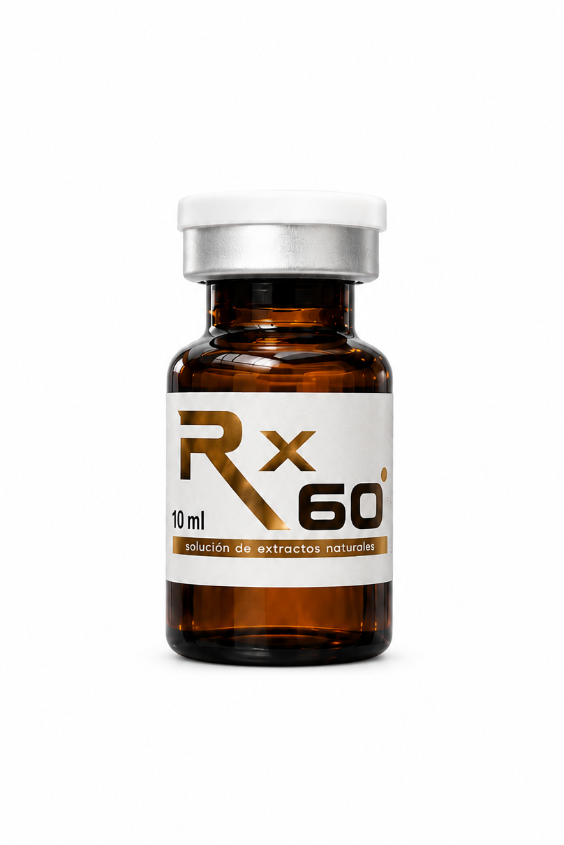 RX60 – Solución de Extractos Naturales | Frasco Completo 10 mL