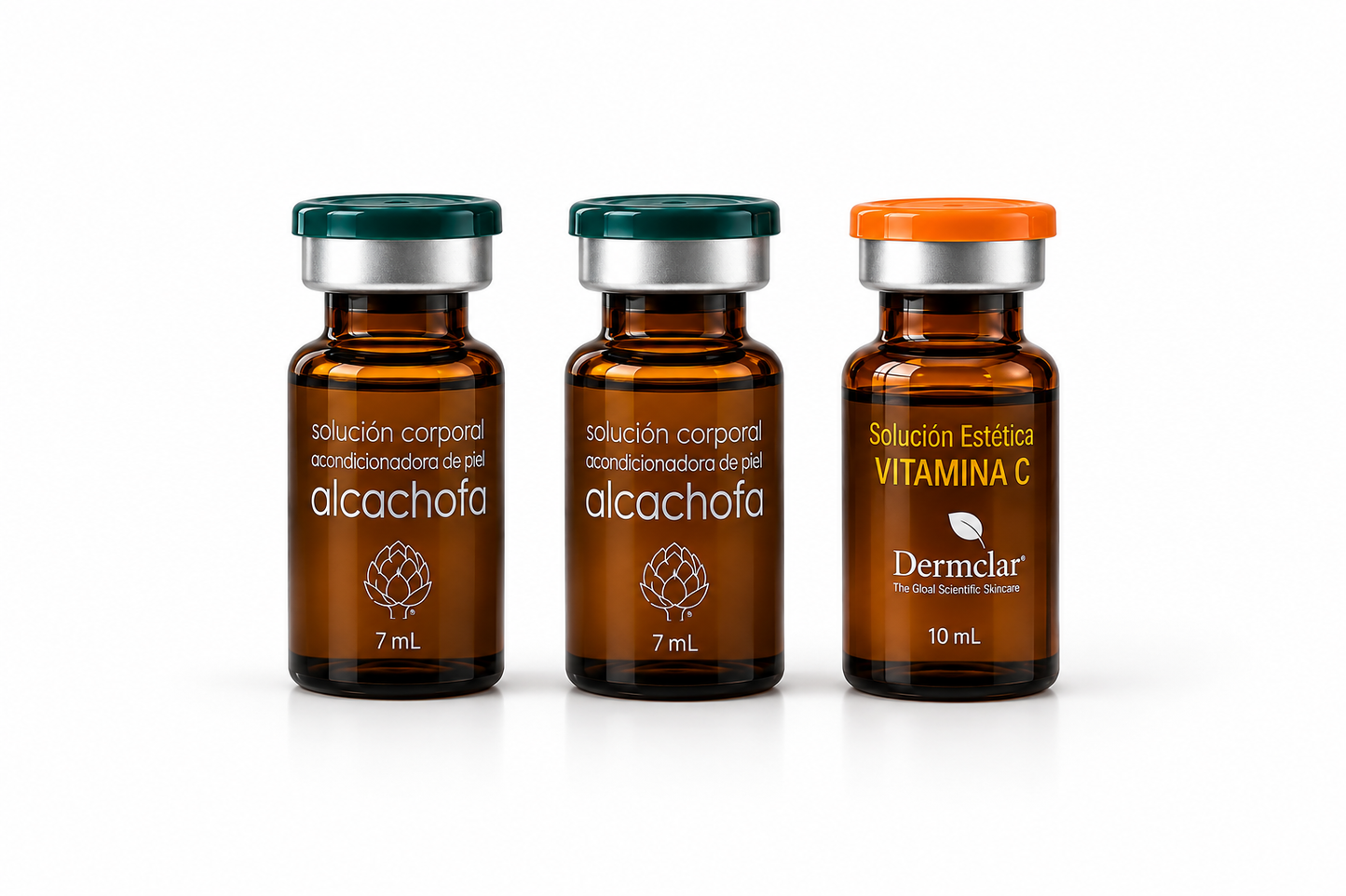 Combo Detox Premium | 2 Alcachofas (7 mL) + Vitamina C (10 mL) – Kit Completo | $65