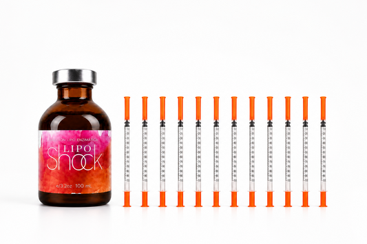 Lipo Shock™ | Kit Completo de 12 Inyecciones Lipo Enzimáticas Avanzadas