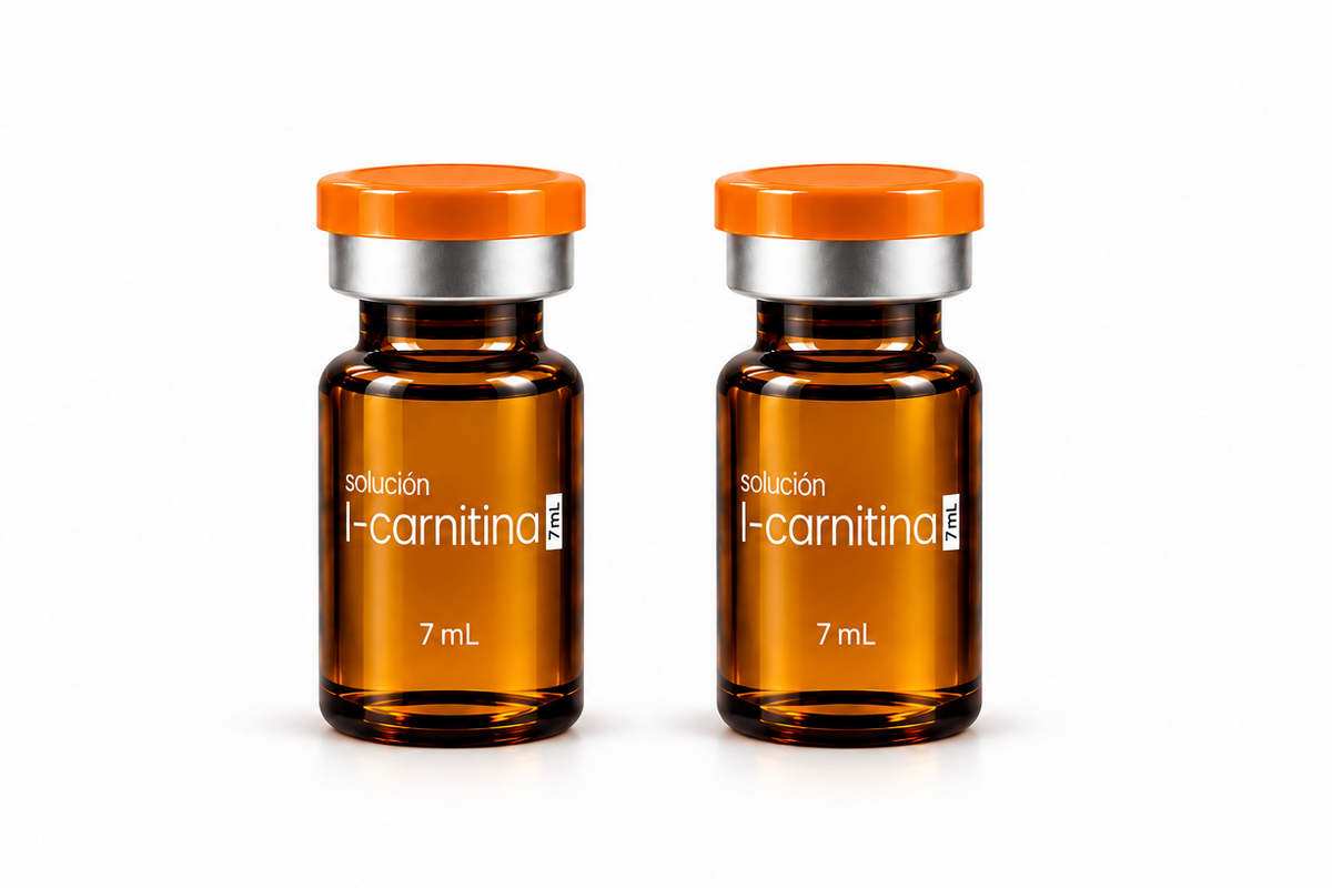 L-Carnitina — 2 Frascos de 7 mL