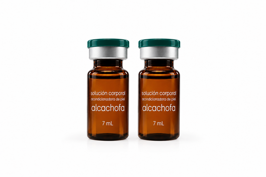 Alcachofa – Solución Corporal Acondicionadora de Piel | 2 Frascos de 7 mL
