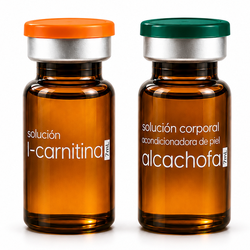 Combo L-Carnitina + Alcachofa (2 Frascos de 7 mL)