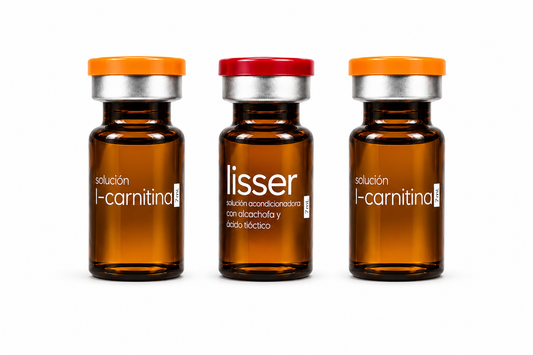Combo L-Carnitina + Lisser (3 Frascos de 7 mL) | Oferta Especial